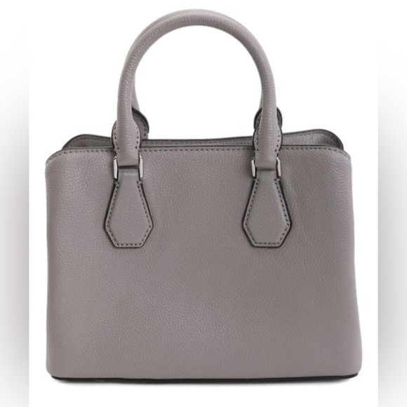 ⭐️ Host Pick ⭐️ BNWT Michael Kors Pearl Grey Camille Small Leather Satchel - Picture 8 of 9